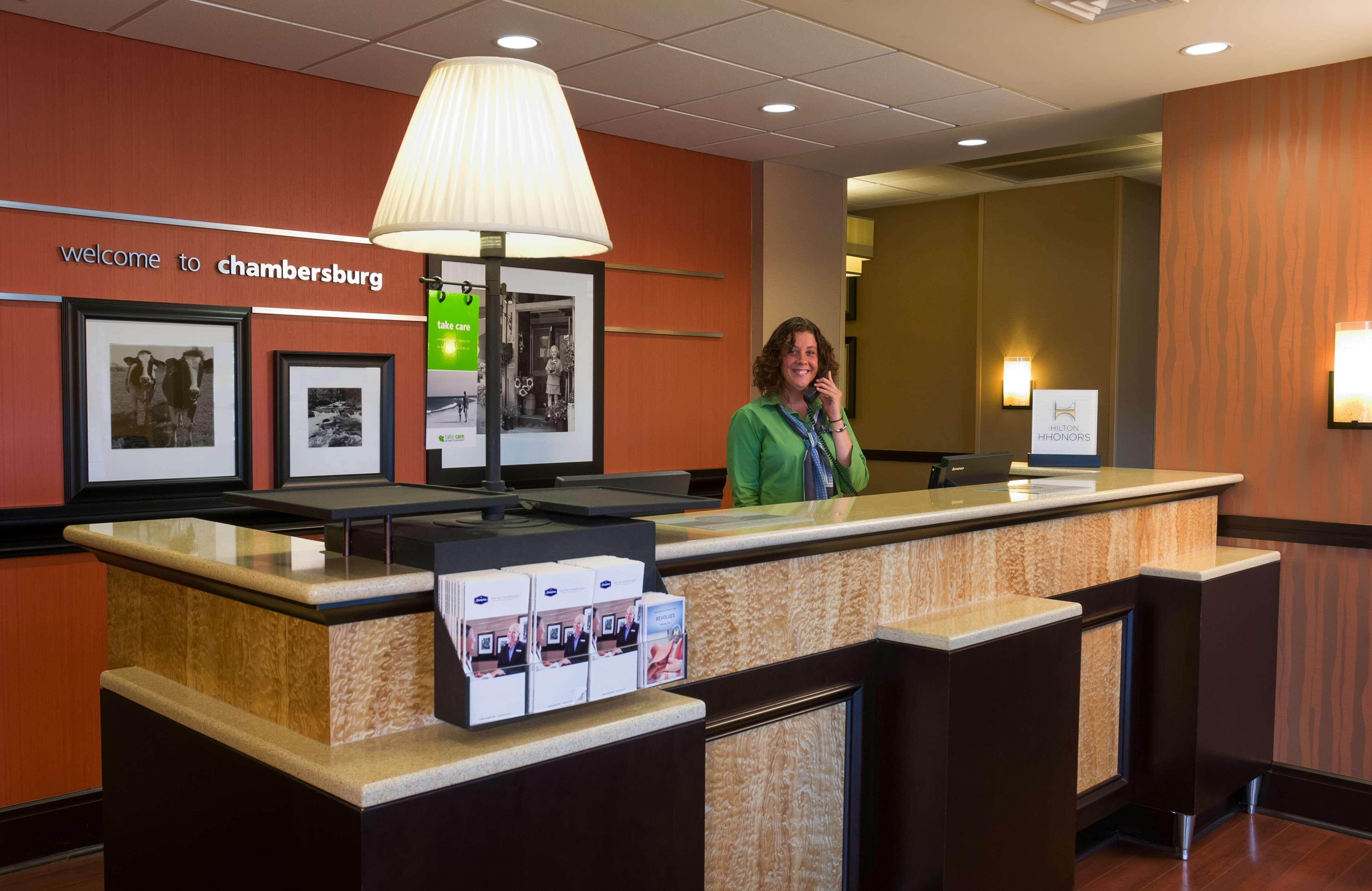 Hampton Inn Chambersburg Interieur foto