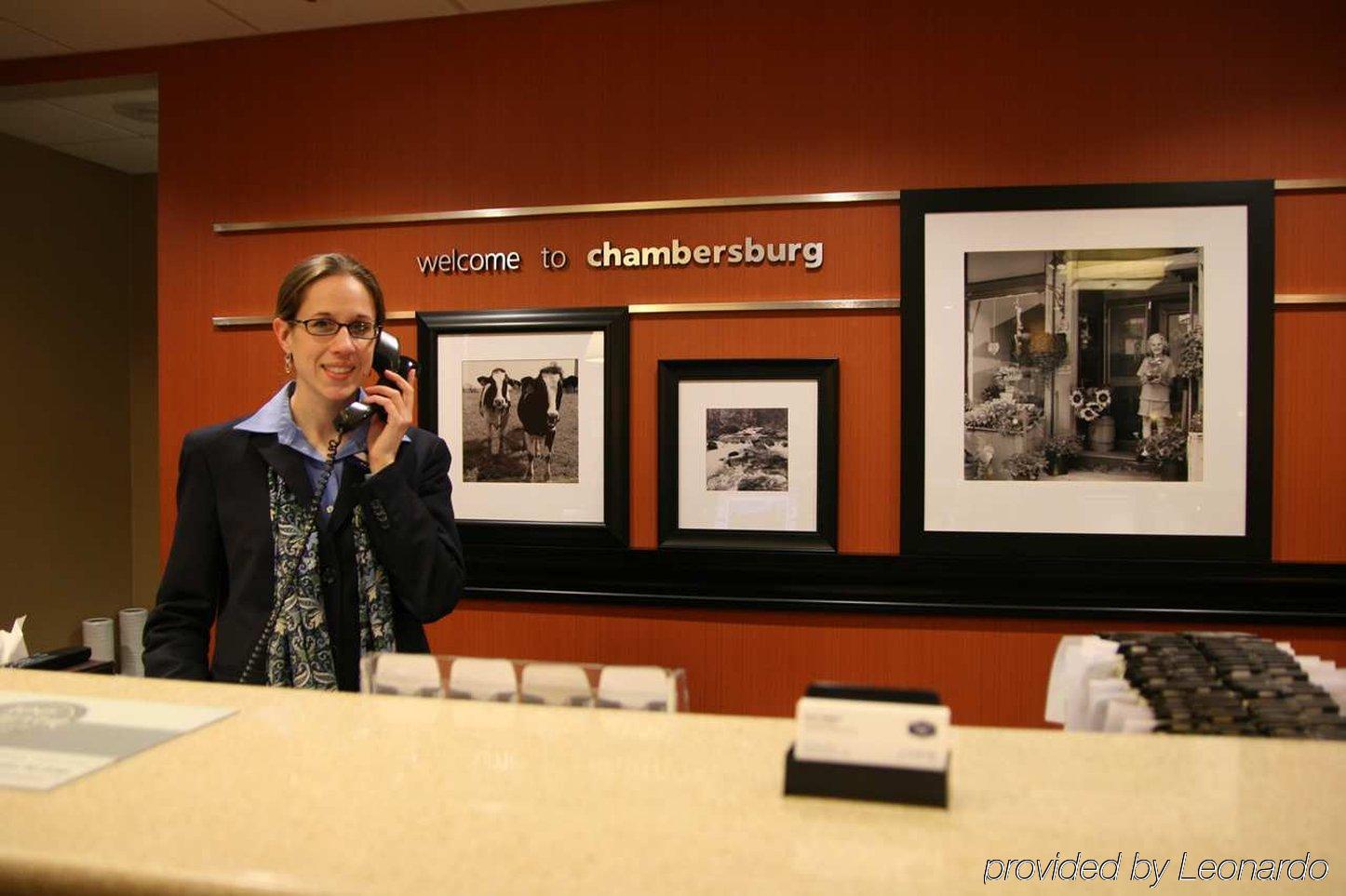 Hampton Inn Chambersburg Interieur foto